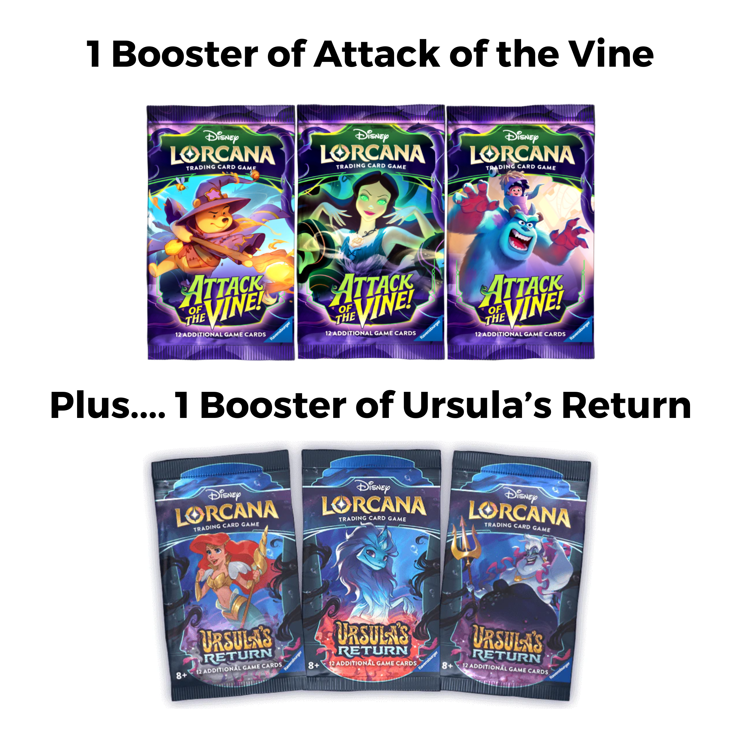 Attack of the Vine/Ursula's Return Booster Bundle